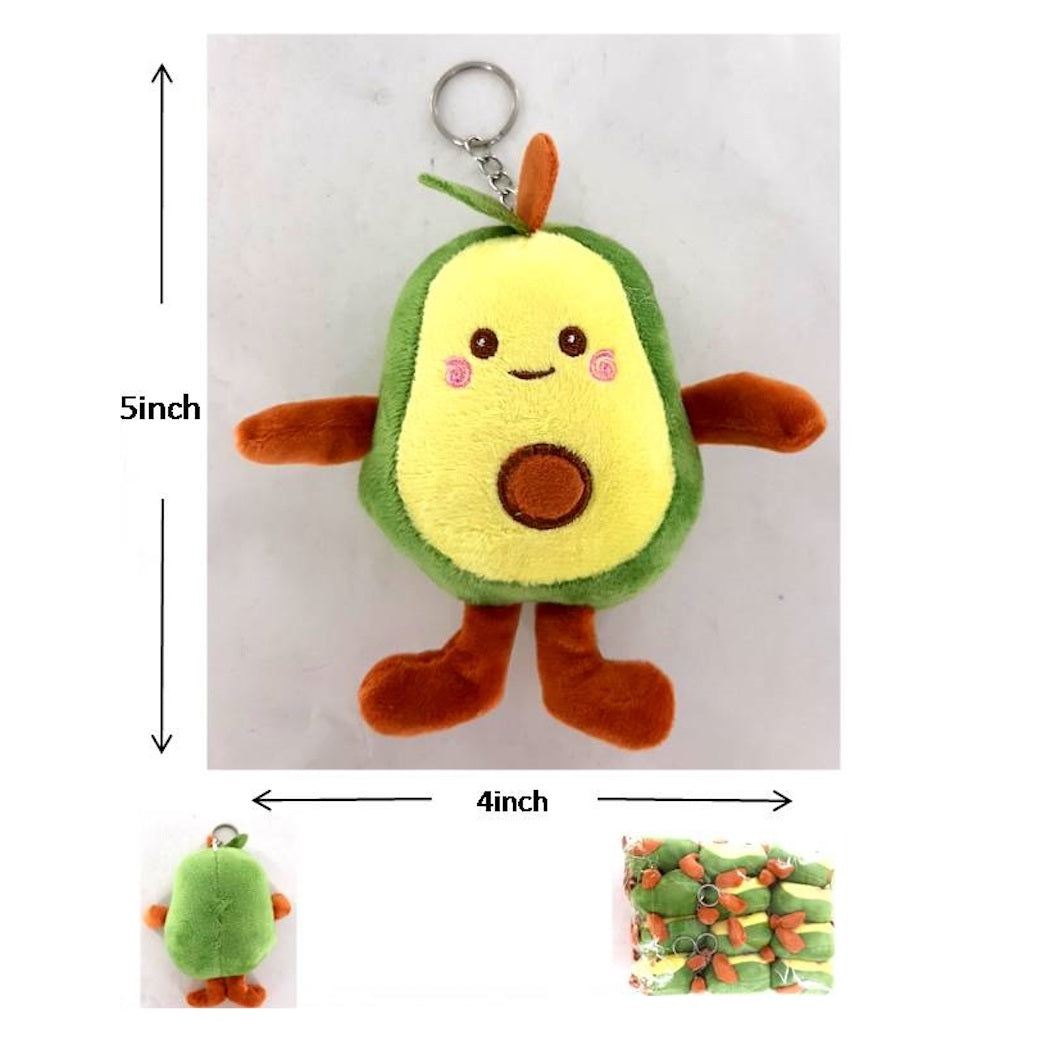 GYH9759-Avocado Plush Keychain