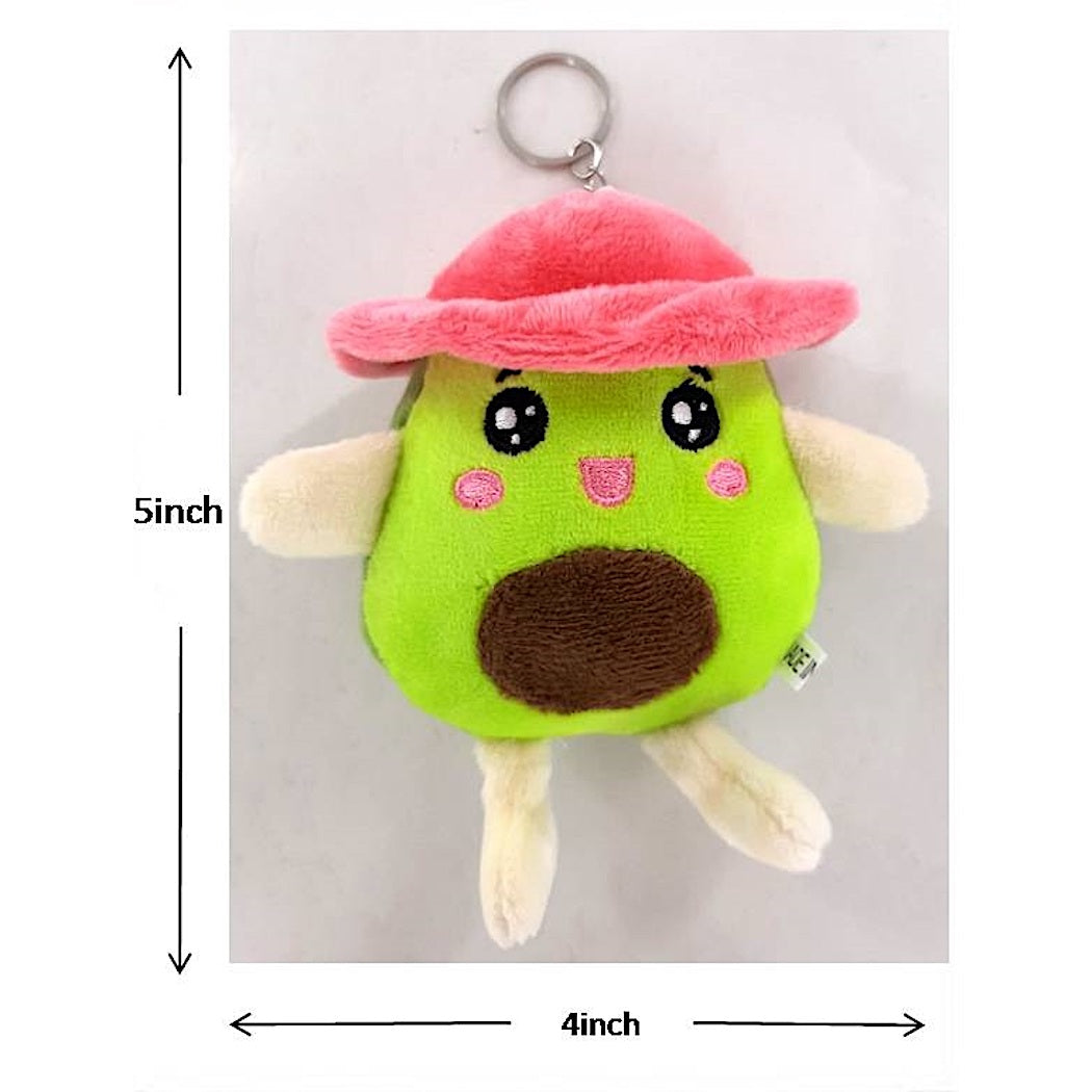 GYH9761-Avocado Plush Keychain