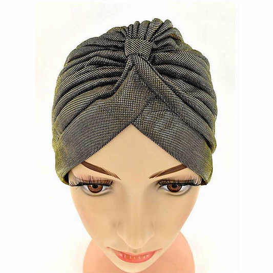 12 PCS Assorted Metallic Turban