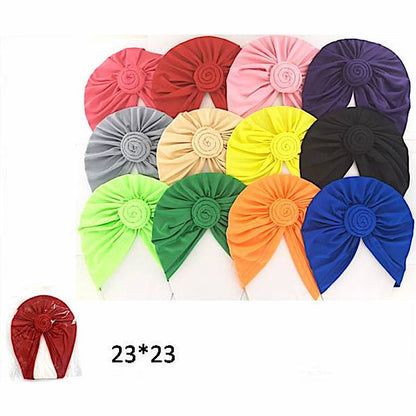 12 PCS Assorted Knot Turban