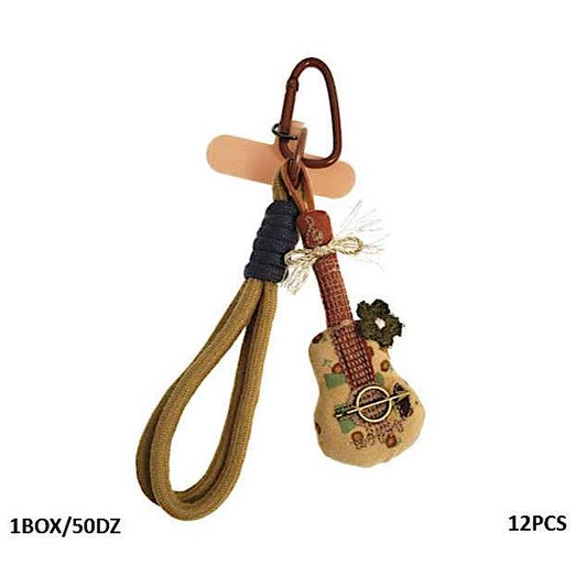 Guitar Carabiner Rope Keychain