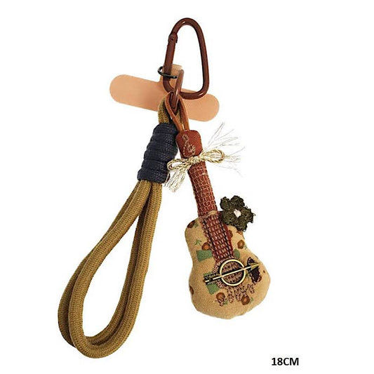 Guitar Carabiner Rope Keychain