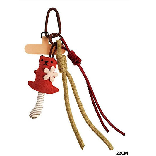 Animal Carabiner Rope Keychain