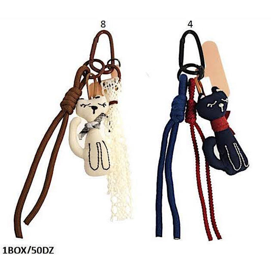 Cat Carabiner Rope Keychain