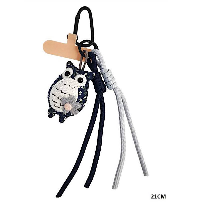 Owl Carabiner Rope Keychain