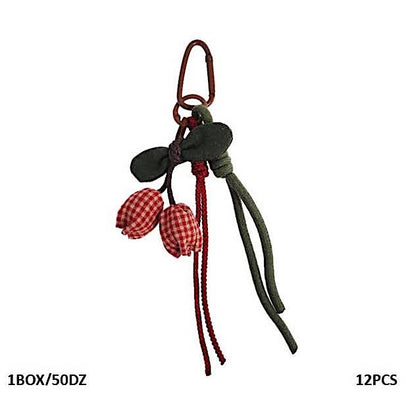 Dangling Bouquet Carabiner Rope Keychain