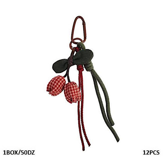Dangling Bouquet Carabiner Rope Keychain
