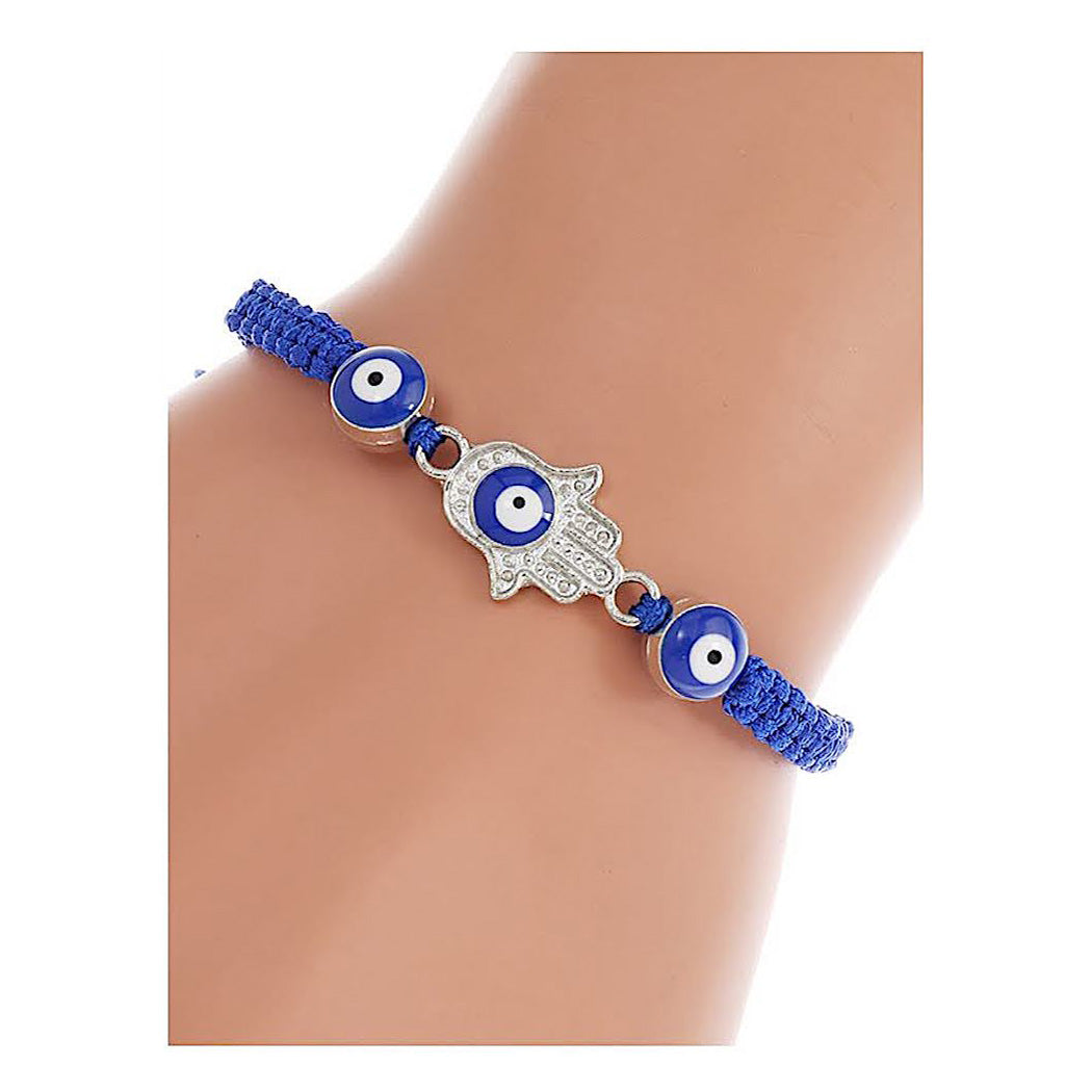 JAB40426 - Evil Eye Adjustable Thread Bracelet