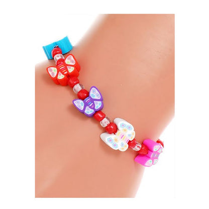 JAB38869 - Butterfly Bead Adjustable Thread Bracelet