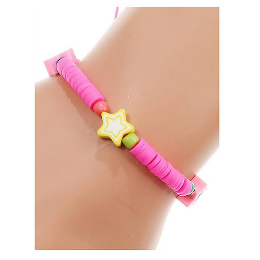 JAB43194 - Star Bead Thread Bracelet