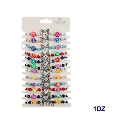 JAB43646 - Butterfly Bead Adjustable Thread Bracelet