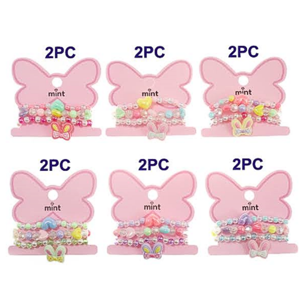 JAB44000 - Bunny Ears Stretch Bracelet Set