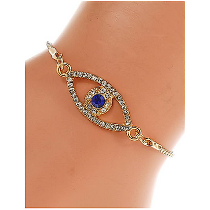 JAB44105 - Evil Eye Chain Bracelet