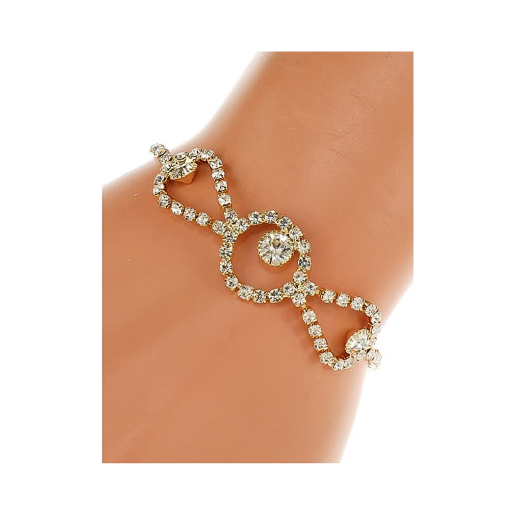 JAB45953 -  Rhinestone Bracelet