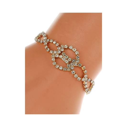 JAB45954 -  Rhinestone Bracelet