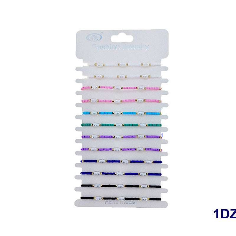 Pearl Bead Adjustable Thread Bracelet