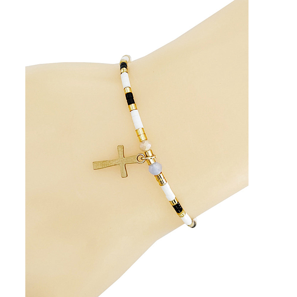 Cross Adjustable Thread Bracelet