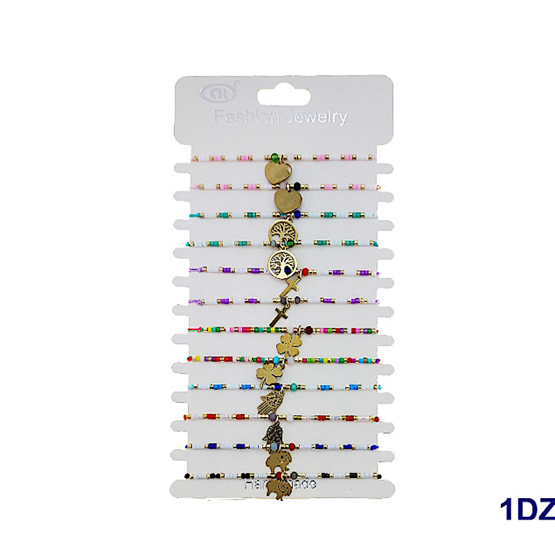 Charm Adjustable Thread Bracelet