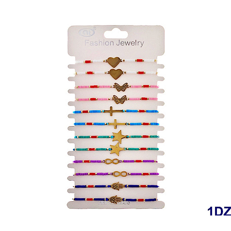 Charm Adjustable Thread Bracelet