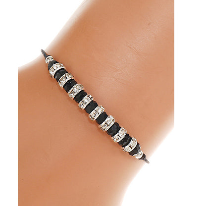 JAB47645 - Disc Bead Adjustable Thread Bracelet