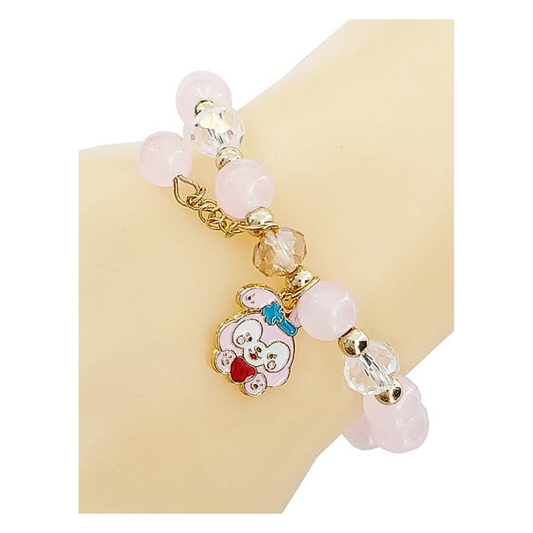 JAB47667 - Bunny Bead Charm Bracelet