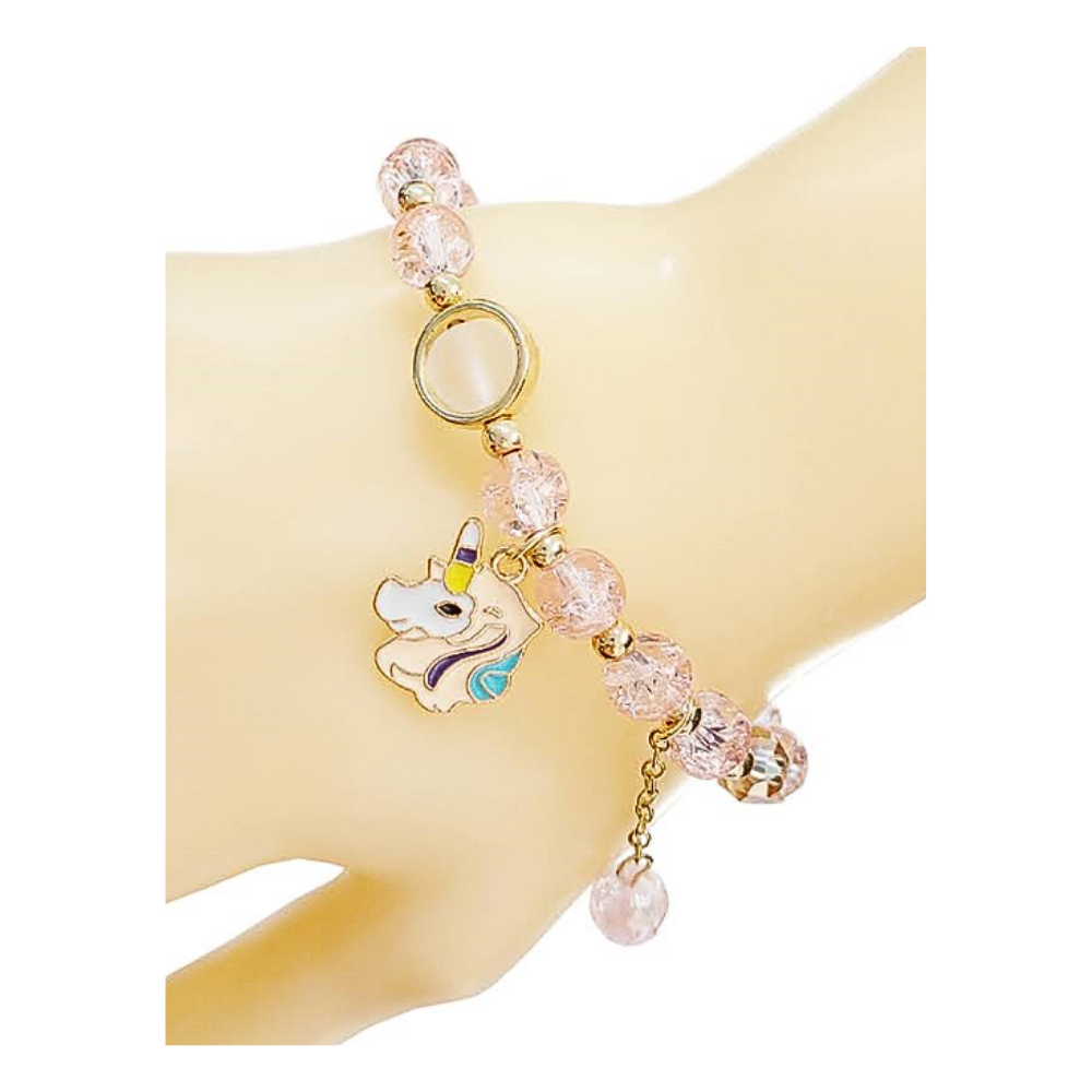 JAB47670 - Unicorn Bead Charm Bracelet