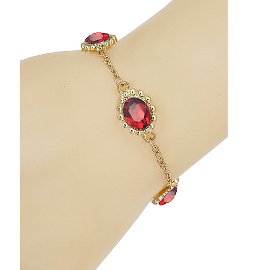 JAB48238 - Gemstone Chain Bracelet