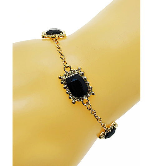 JAB48240 - Gemstone Chain Bracelet