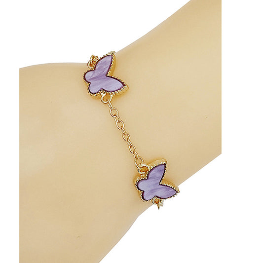 JAB48242 - Butterfly Chain Bracelet