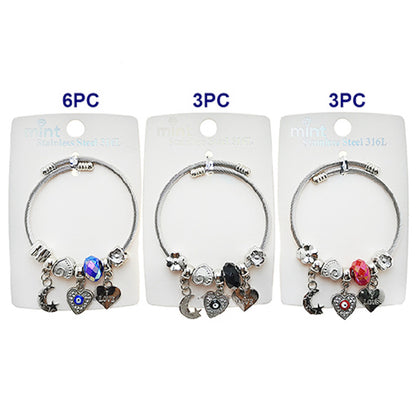 JAB49284 - Evil Eye Charm Bracelet