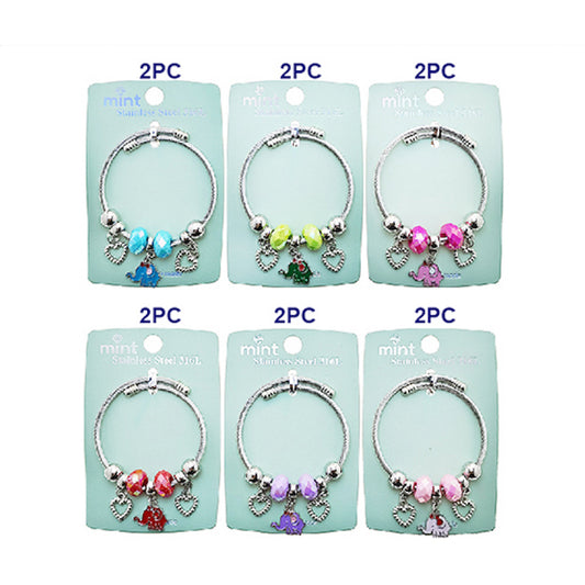 JAB49293 - Elephant Charm Bracelet
