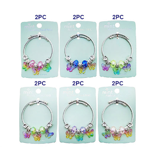 JAB49295 - Butterfly Charm Bracelet