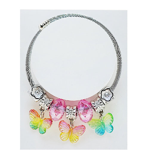JAB49295 - Butterfly Charm Bracelet
