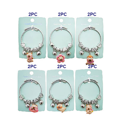 JAB49316 - Capybara Charm Bracelet