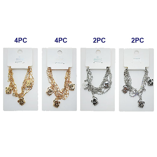 JAB49591 - Elephant Chain Bracelet Set