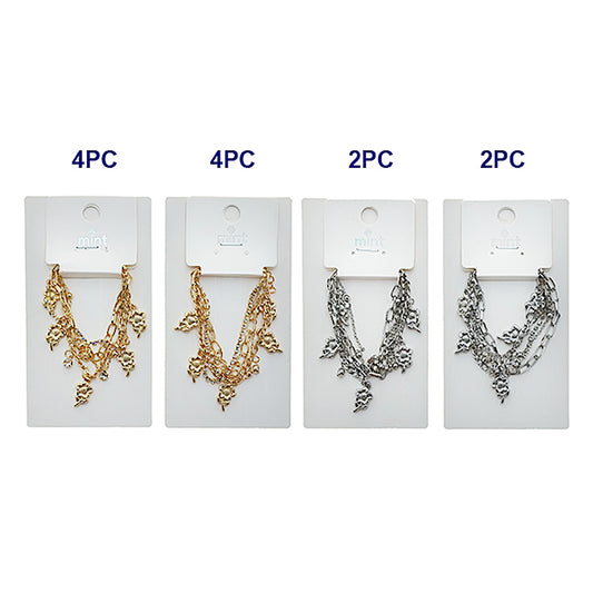 JAB49584 - Sunflower Chain Bracelet Set