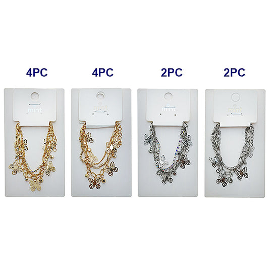 JAB49594 - Butterfly Chain Bracelet Set