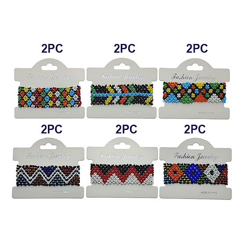 Bohemian Beaded Stretch Bracelet