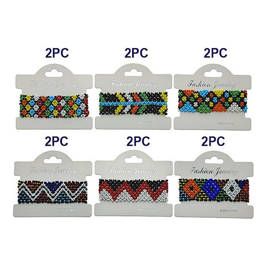 Bohemian Beaded Stretch Bracelet