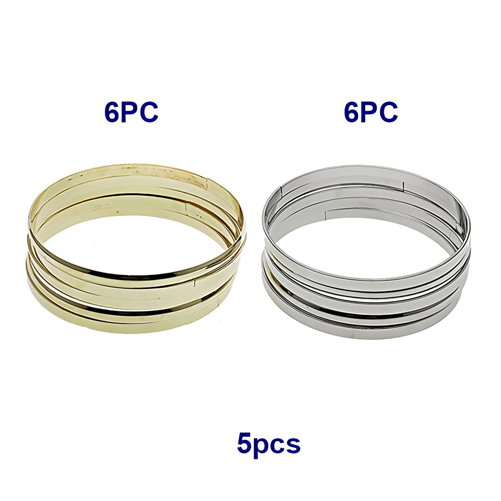 Flat Curve Bangle Bracelet