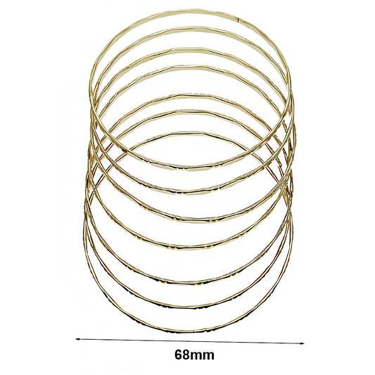 Hammered Bangle Bracelet