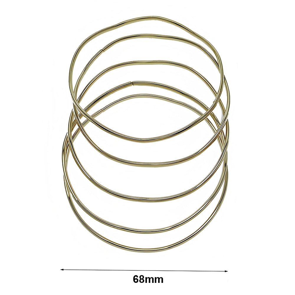 Wavy Bangle Bracelet