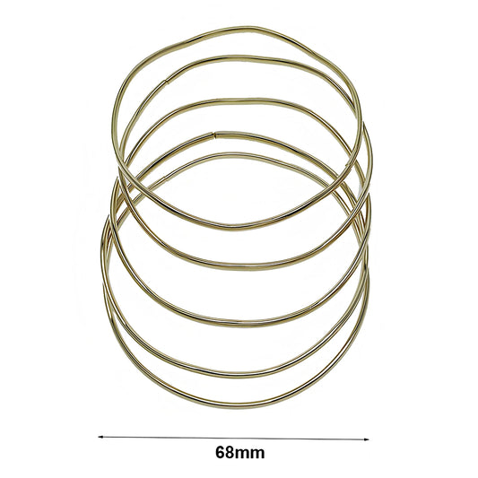 Wavy Bangle Bracelet