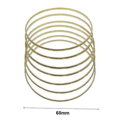 Textured Bangle Bracelet