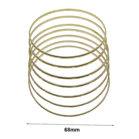 Textured Bangle Bracelet
