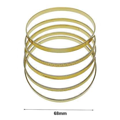 Assorted Flat Bangle Bracelet