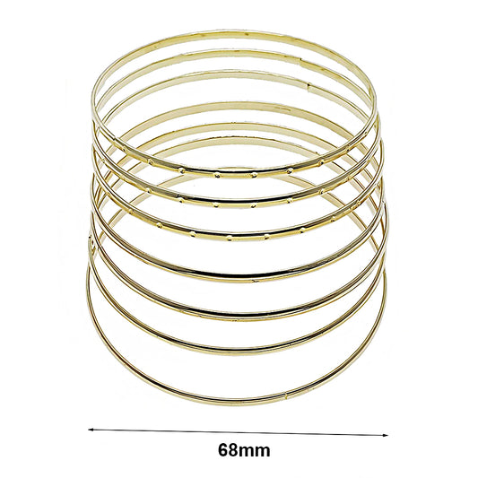 Dotted Bangle Bracelet