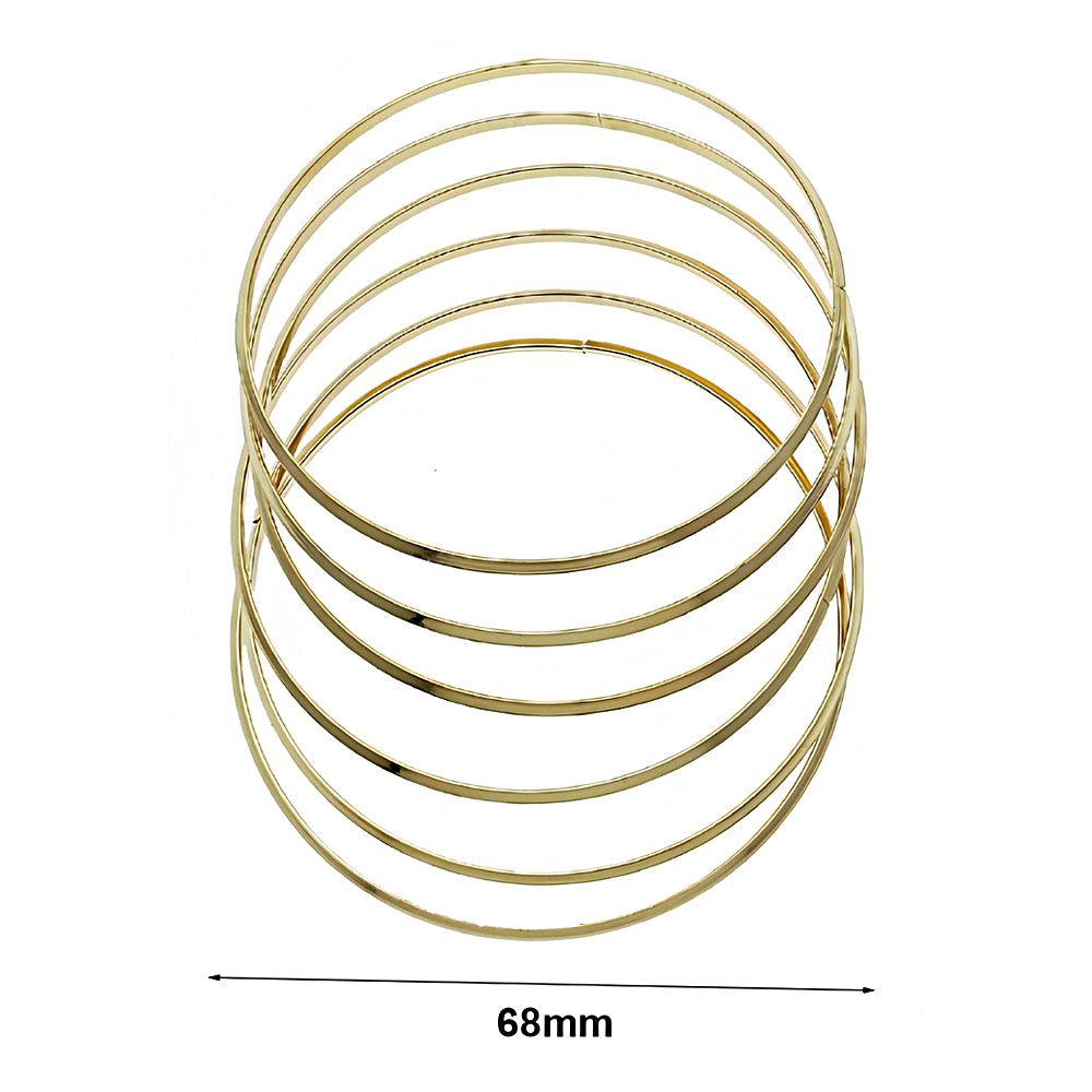 Flat Bangle Bracelet