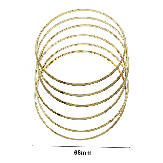 Flat Bangle Bracelet