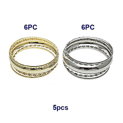 Assorted Twist Bangle Bracelet